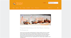 Desktop Screenshot of polyweldmachinery.com.au